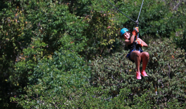 Zip lining Adventure