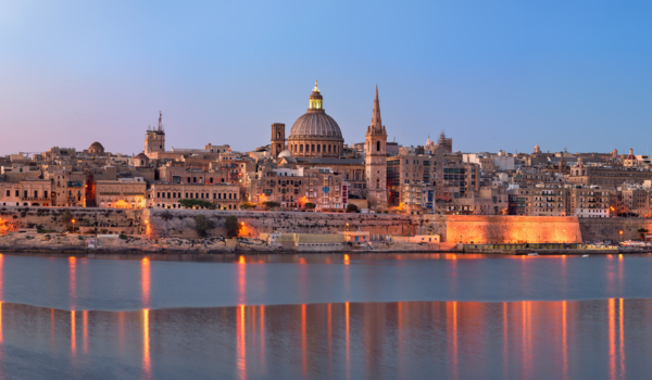 Arrival in Malta